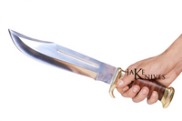 Bowie style hunting knife