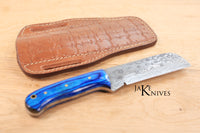 Damascus blade kitchen knife