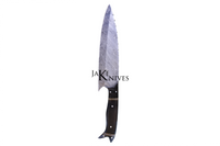 Kitchen knife with it's Damacus blade